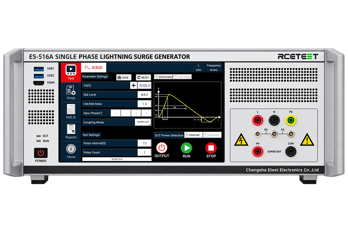 ES-516A single-phase Lightning Surge Generator
